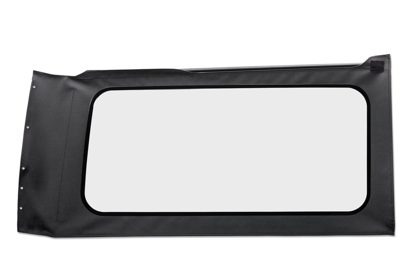 Replacement Windows forJeep Soft Top OE JL Replacement Jeep Windows For Jeep 2018-Current Wrangler JL 2 Door Quarter Right Hand 2 Door Clear Black Vinyl Bestop